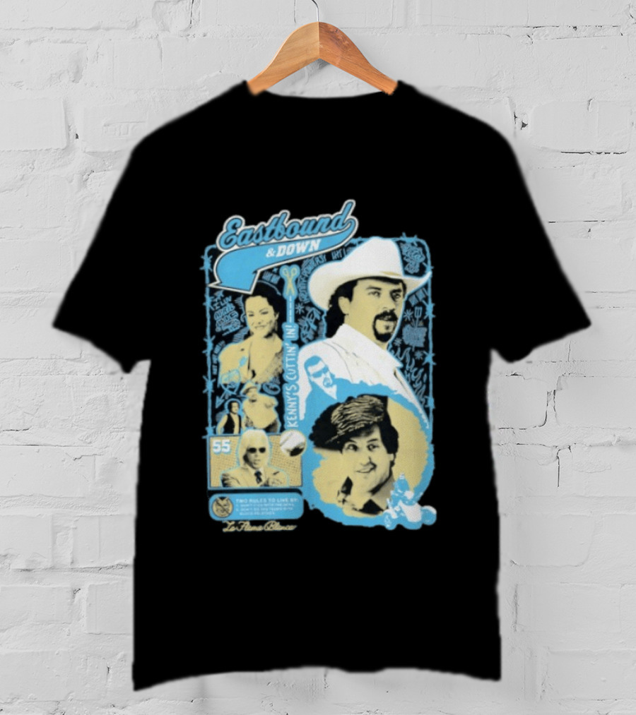 Eastbound And Down Kenny's Cuttin' In Two Rules To Live By T-Shirt