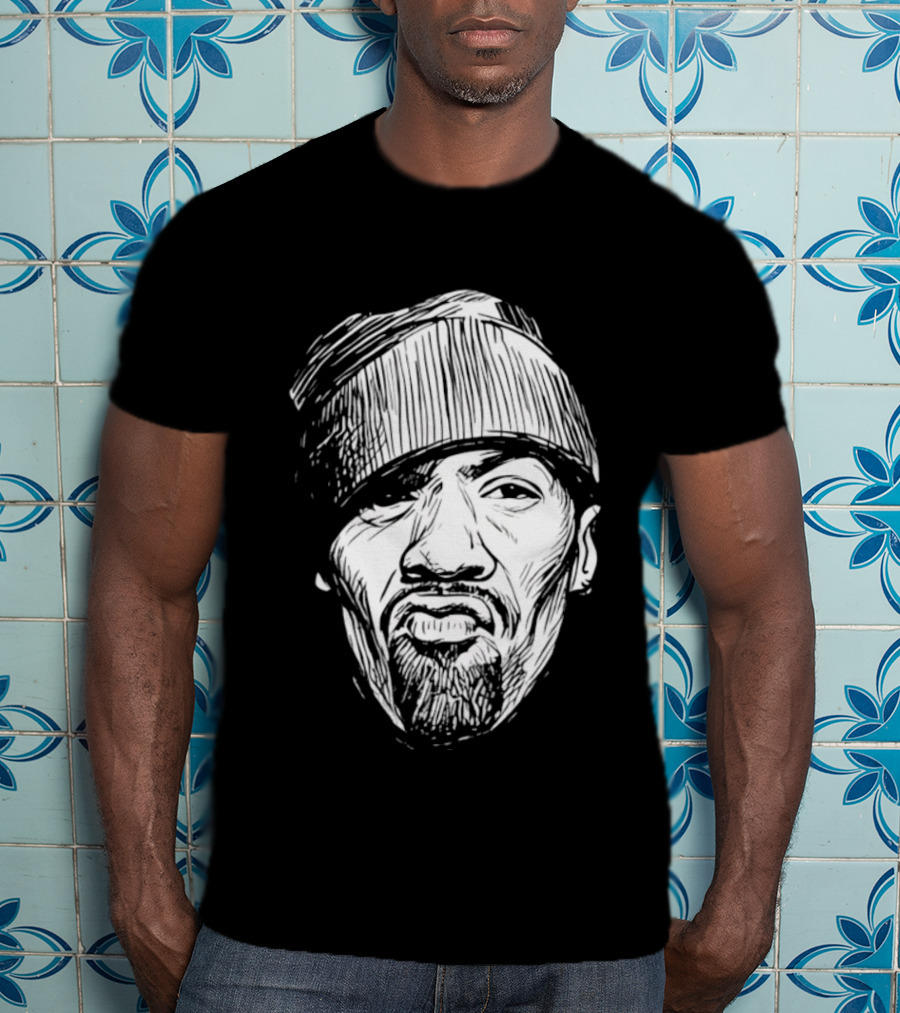 Redman Hip Hop Big Face Beanie Expression T-Shirt