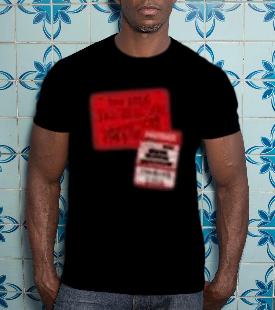 Revealed Clothing Hardwell Sticker Tour 2026 Red Visions T-Shirt