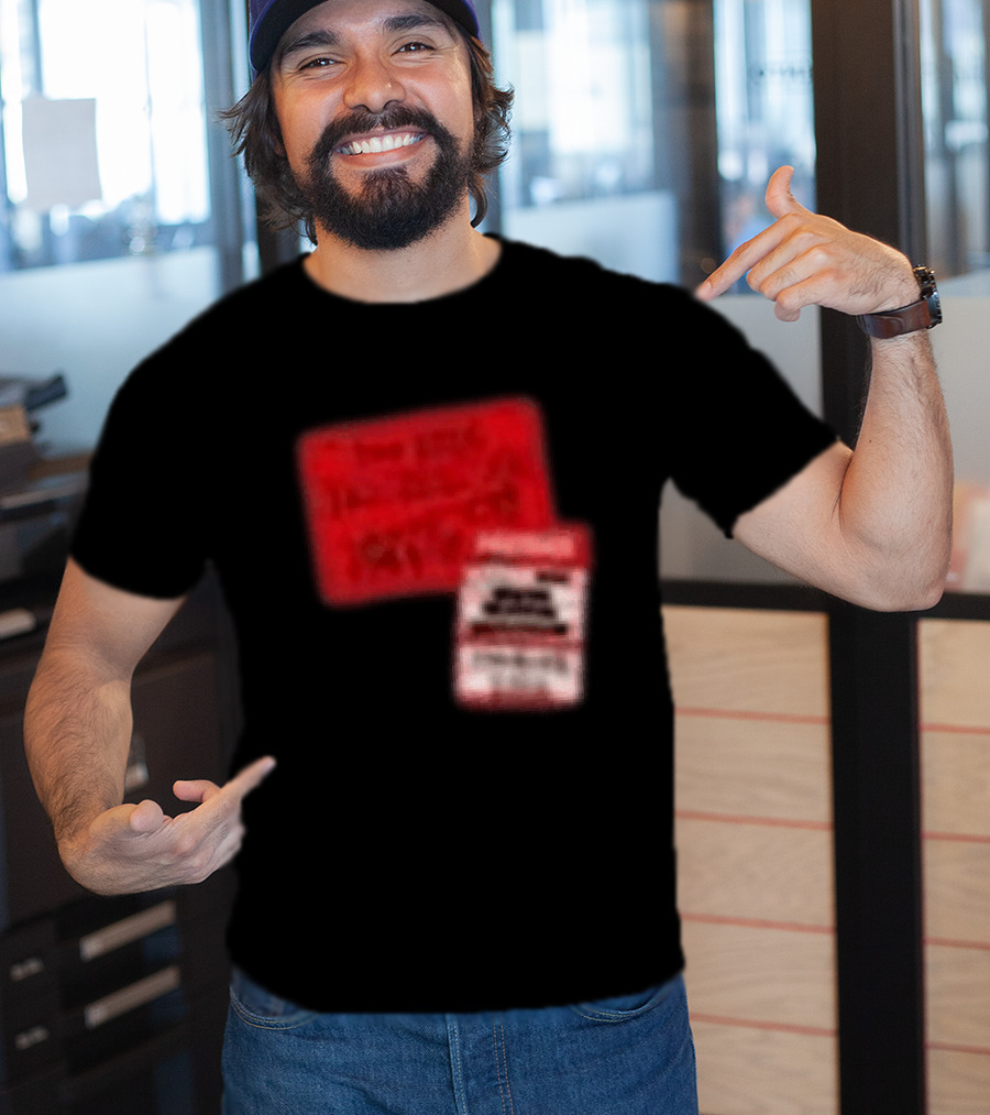 Revealed Clothing Hardwell Sticker Tour 2026 Red Visions T-Shirt