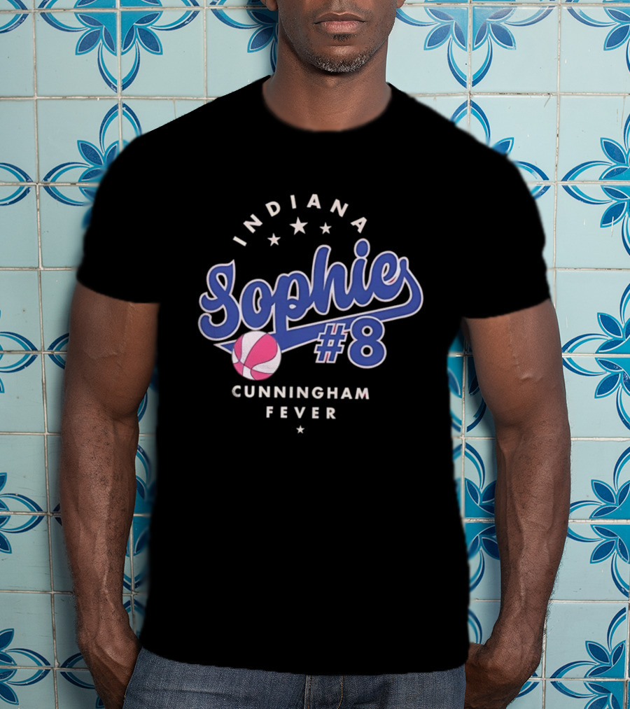 Indiana Fever Sophies 8 Cunningham Fever T-Shirt
