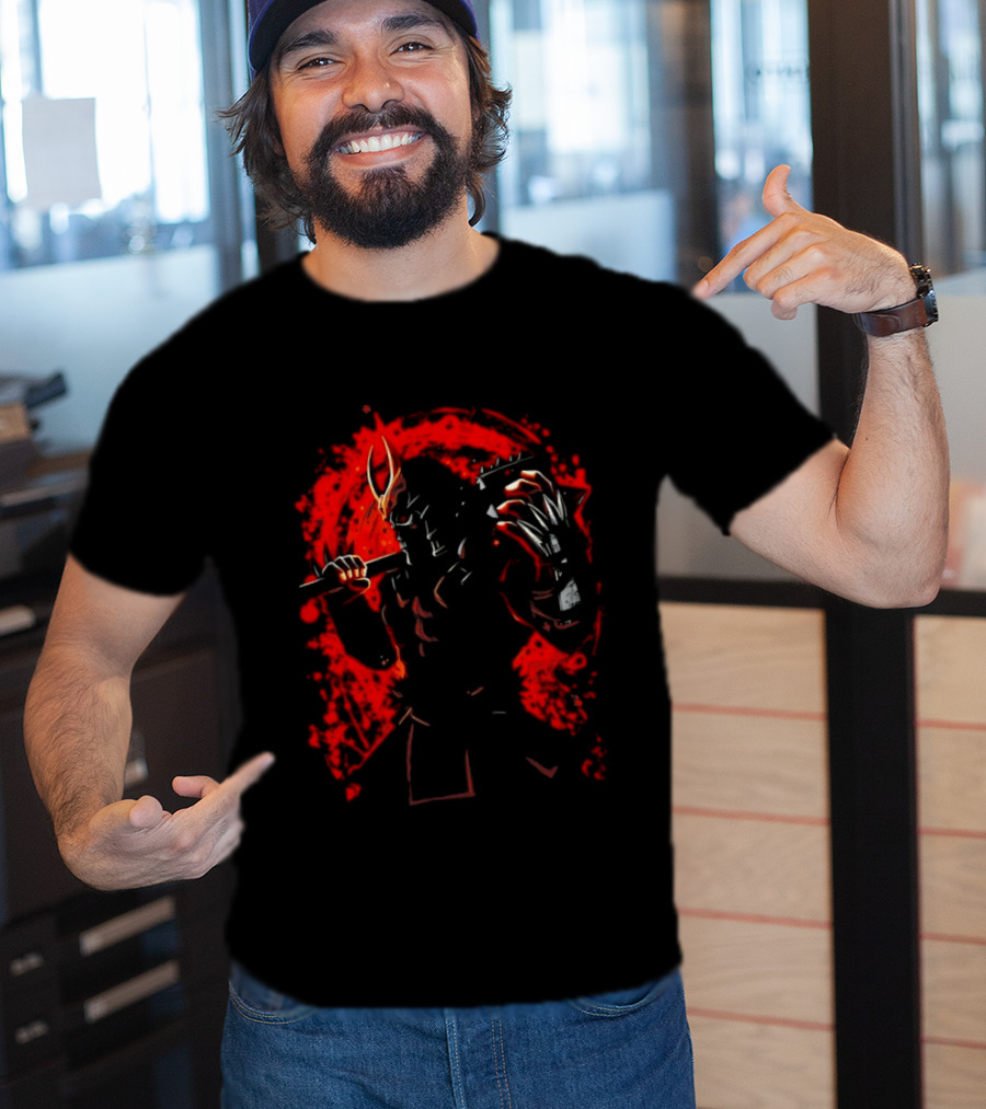 Shao Kahn Mortal Kombat Emperor Of Outworld Warrior Red T-Shirt