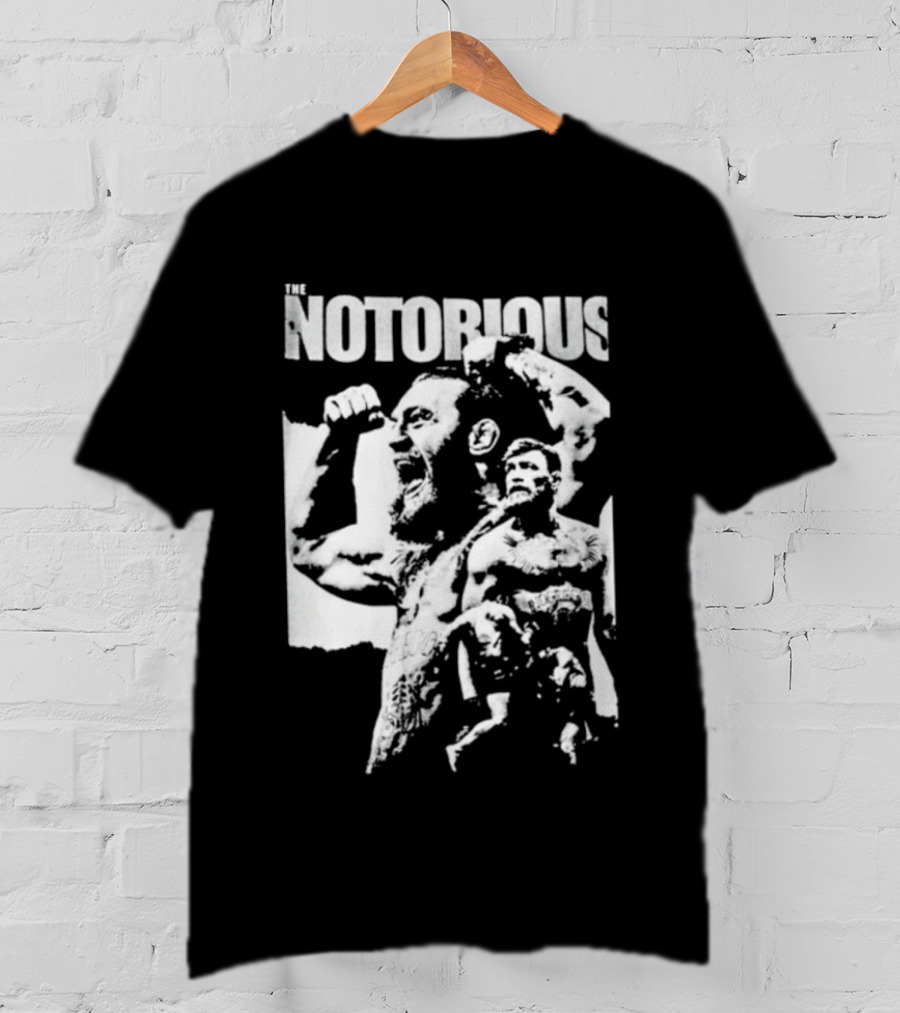 Notorious Conor McGregor UFC Fighter Fist Iconic Stance T-Shirt