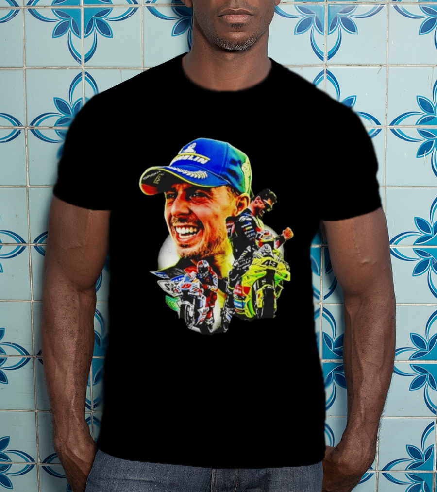 Valentino Rossi The Doctor MotoGP Racing Legend T-Shirt