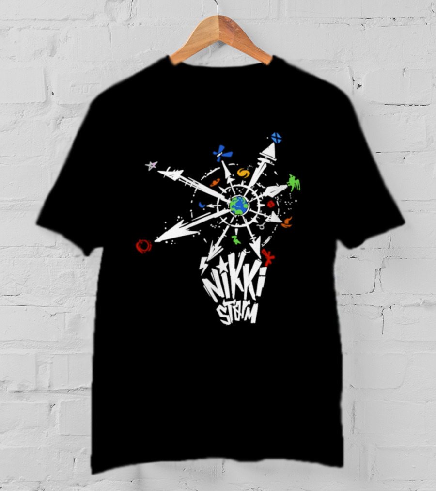 Nikki Storm Best In The Galaxy Star Map T-Shirt