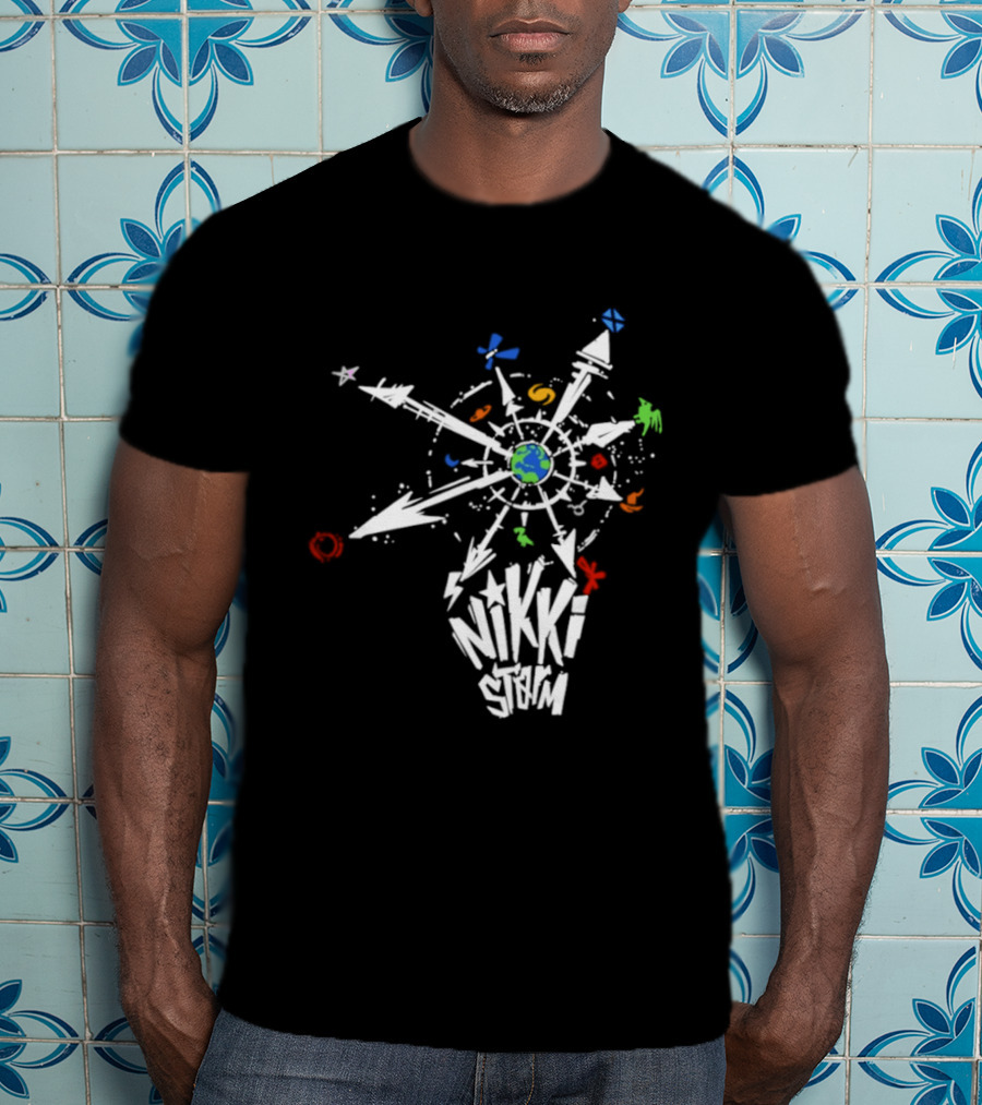 Nikki Storm Best In The Galaxy Star Map T-Shirt