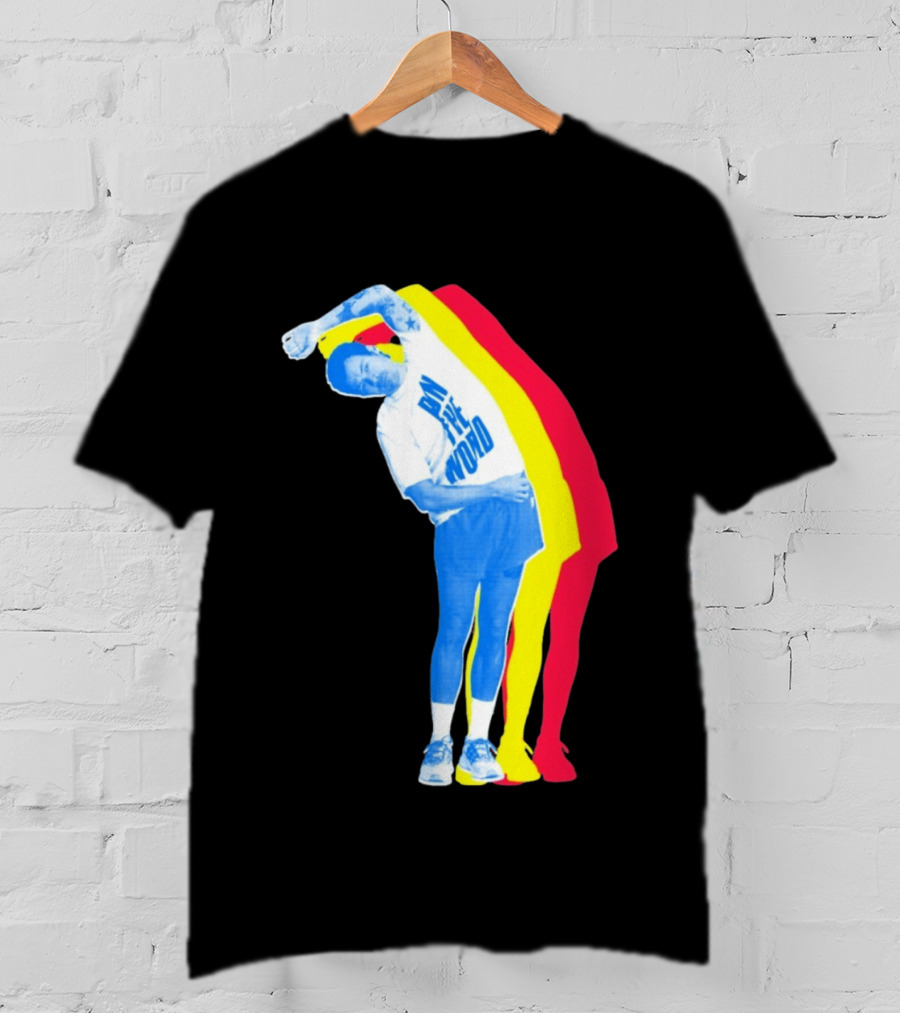 BNLDFWD Stretch Harry Retro Colorful Fitness Vibes T-Shirt