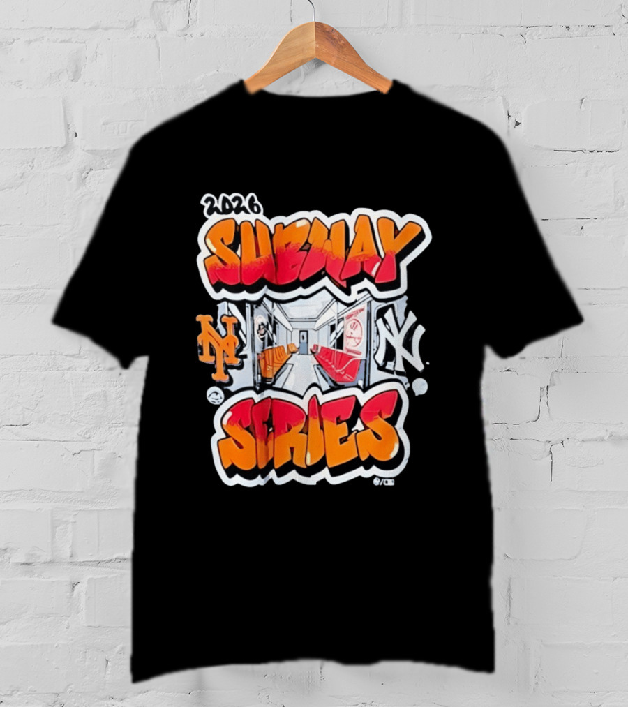 2026 Subway Series New York Yankees Vs Mets Baseball T-Shirt