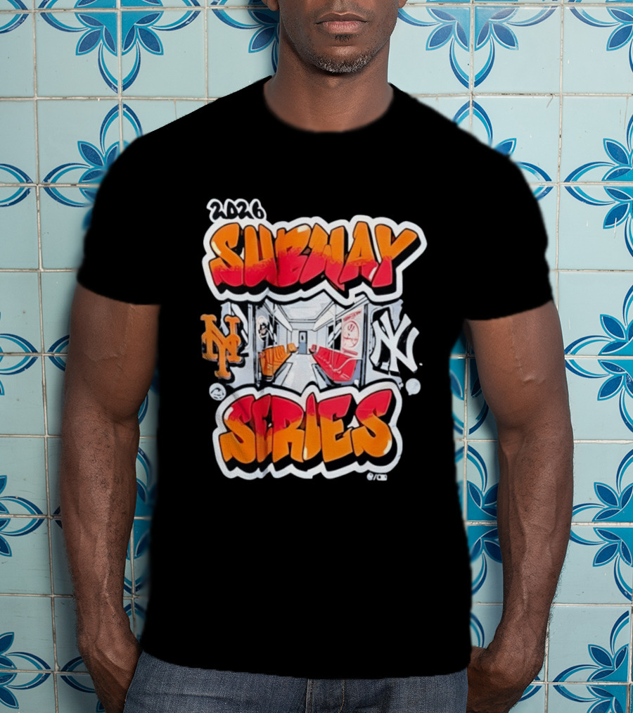 2026 Subway Series New York Yankees Vs Mets Baseball T-Shirt