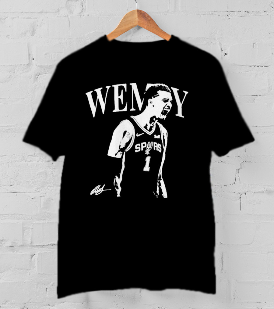 Wemby Spurs Basketball Victor Wembanyama Go Spurs Go T-Shirt