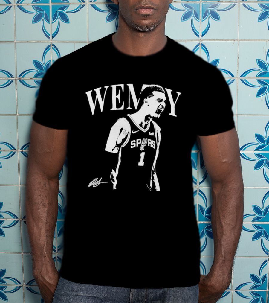 Wemby Spurs Basketball Victor Wembanyama Go Spurs Go T-Shirt