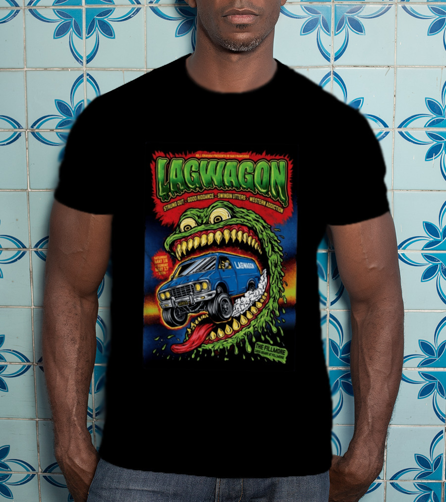 Bill Graham Presents Lagwagon San Francisco The Fillmore May 2026 Van T-Shirt