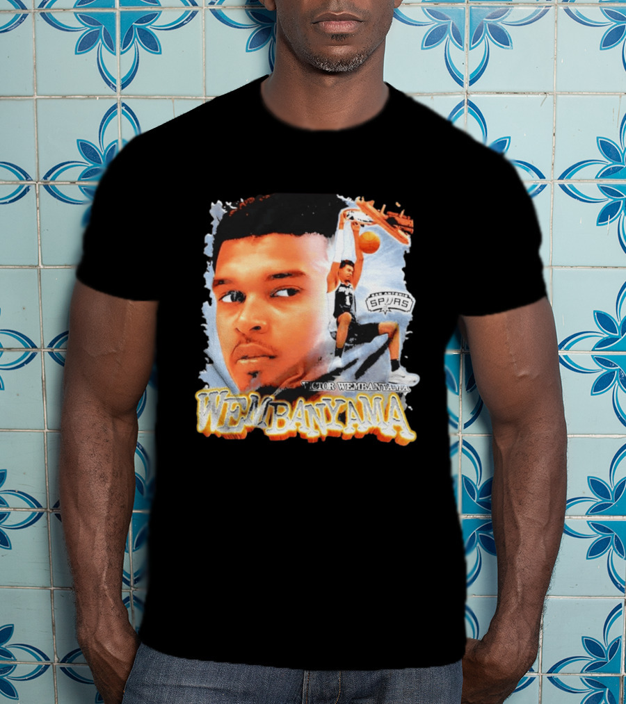 Victor Wembanyama San Antonio Spurs Basketball 2026 T-Shirt