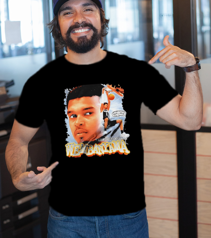 Victor Wembanyama San Antonio Spurs Basketball 2026 T-Shirt