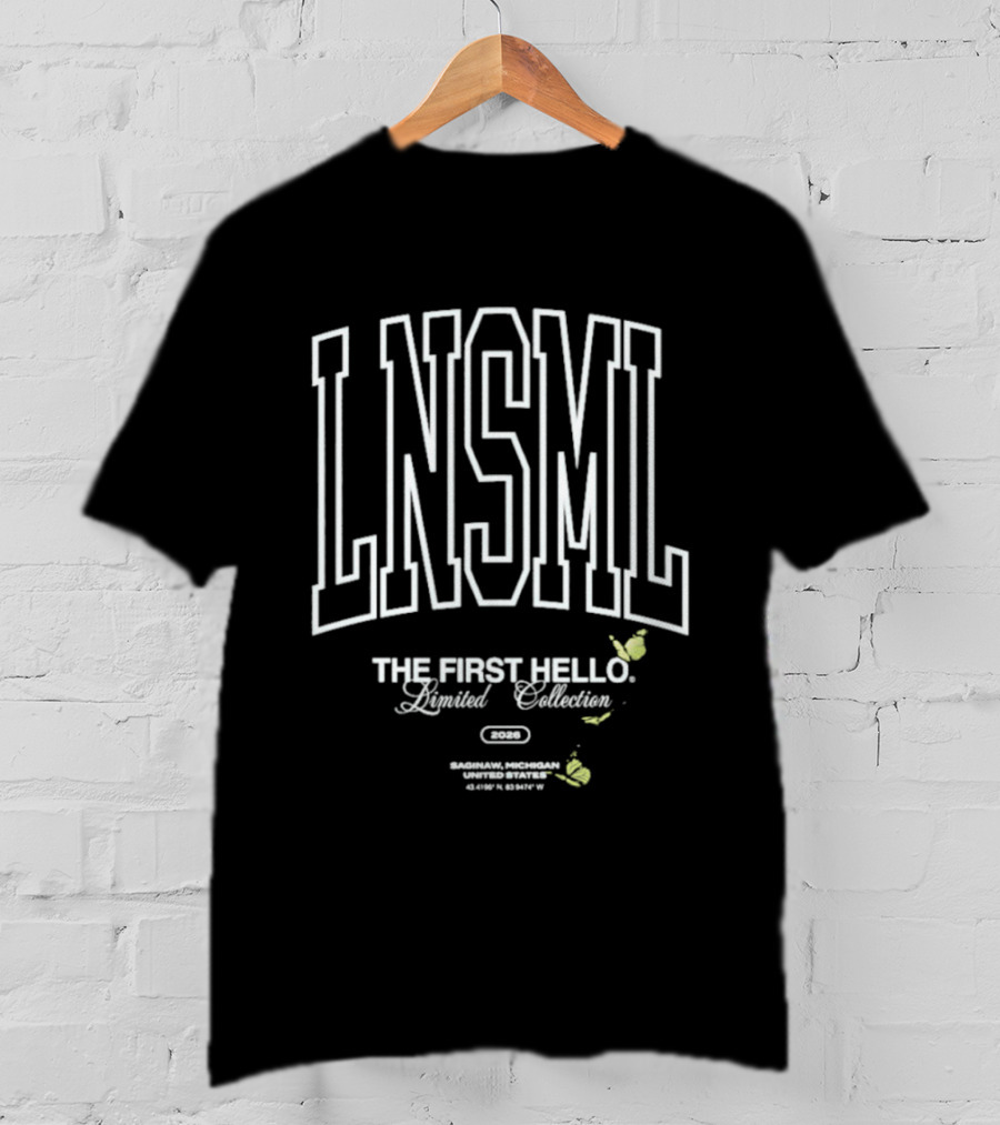 LANSMI The First Hello Limited Collection 2026 Officially Licensed T-Shirt