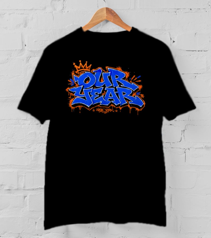 New York Our Year Basketball Street T-Shirt