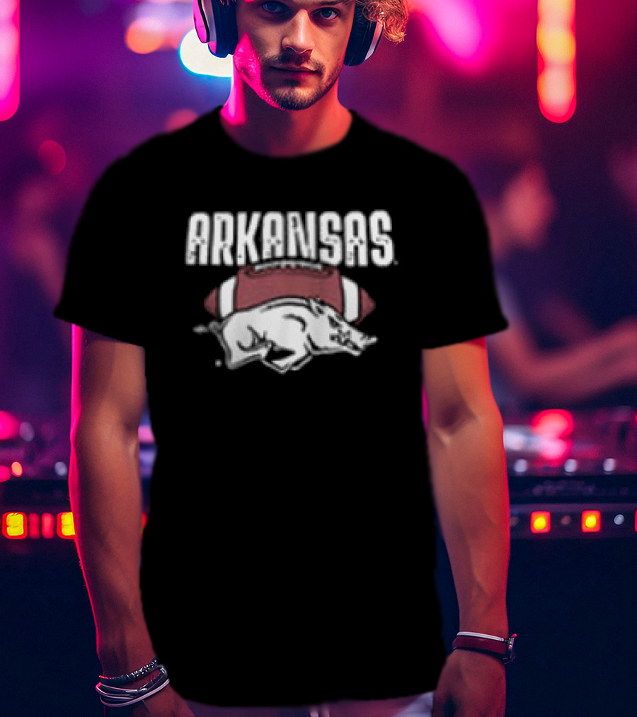 Arkansas Razorbacks Football 2026 Schedule Two Sided T-Shirt