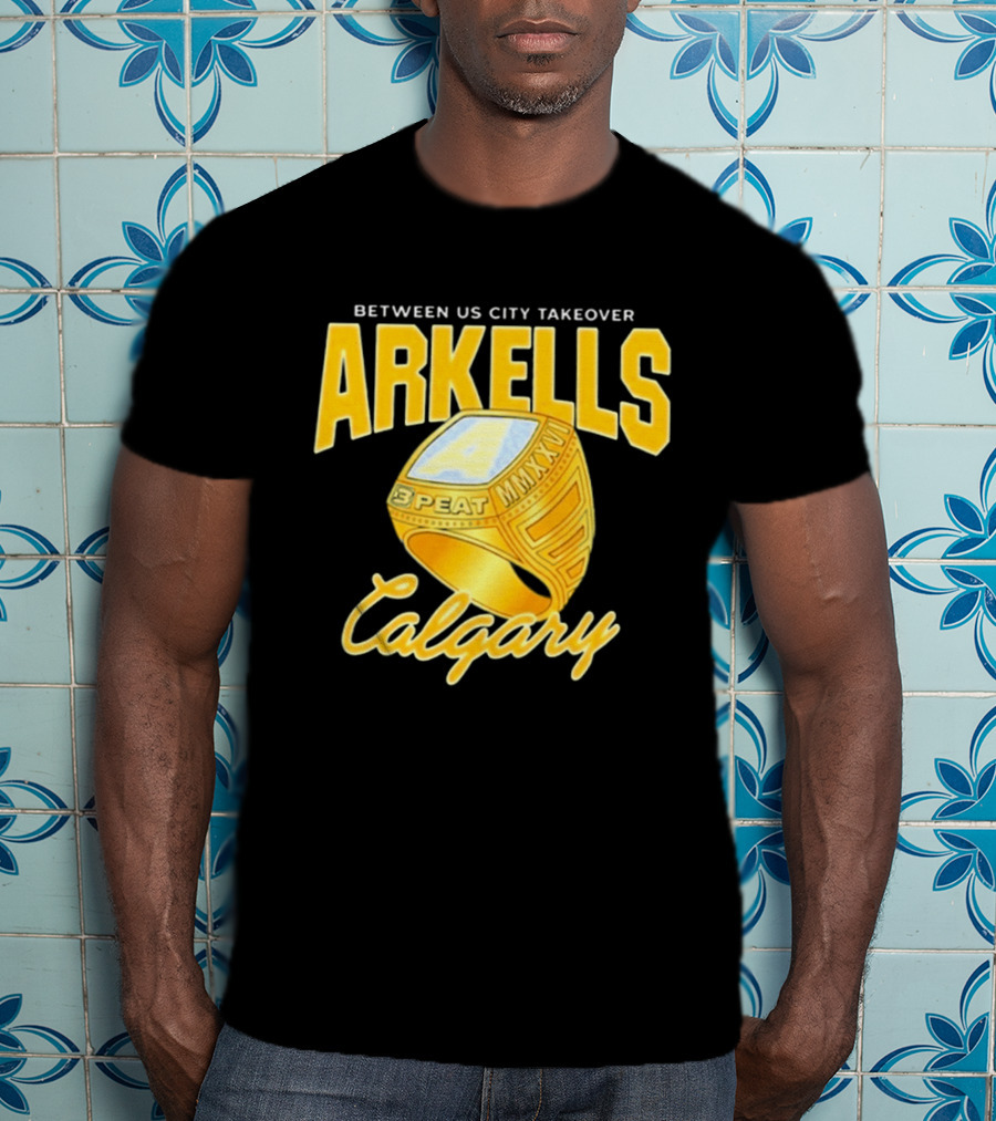 Arkells Between Us City Takeover 3 Peat Calgary T-Shirt