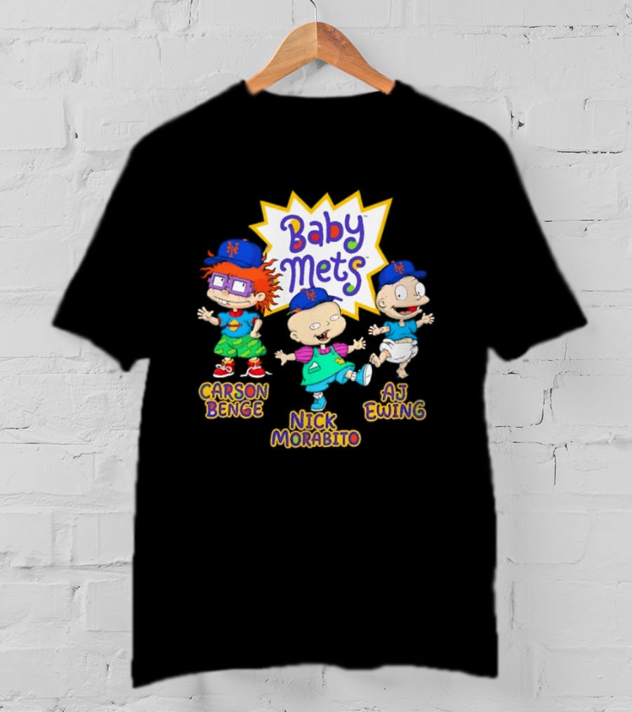 Baby Mets Carson Benge Nick Morabito AJ Ewing Characters T-Shirt