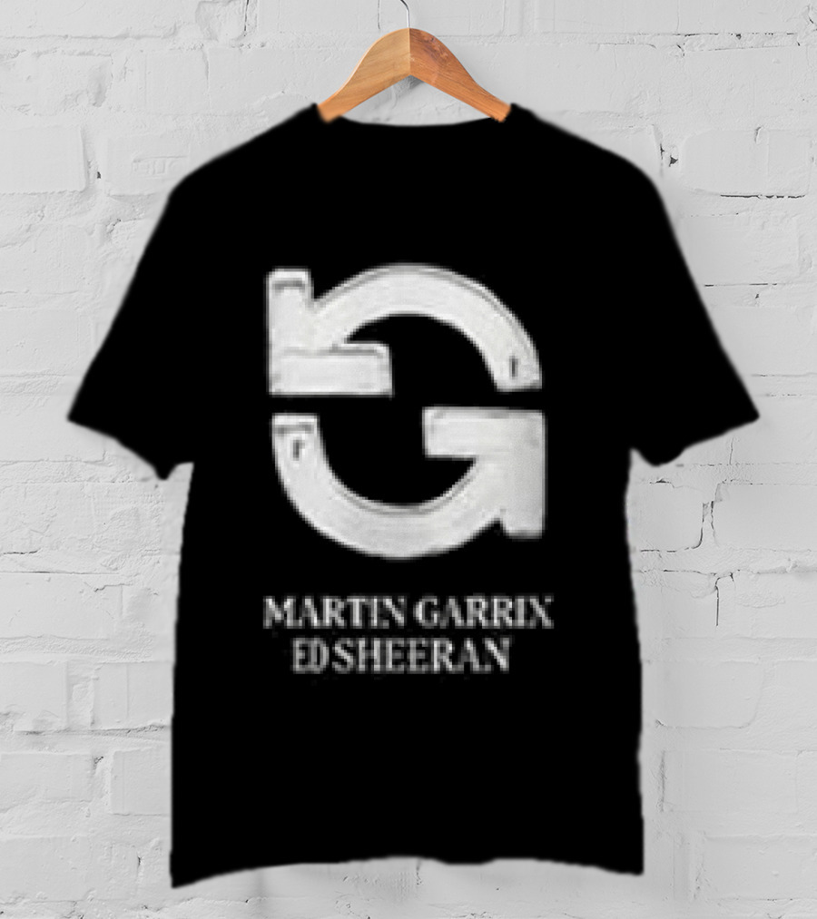 Martin Garrix Ed Sheeran Repeat It Black Edition 2026 Collaboration T-Shirt