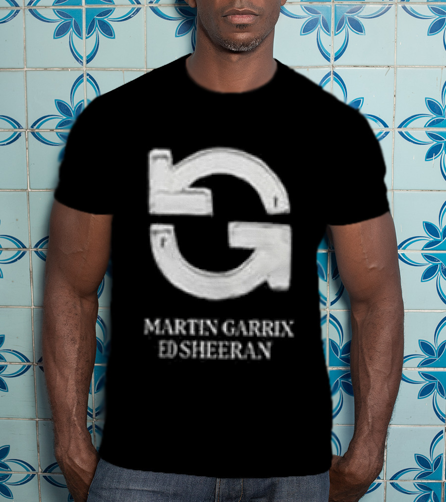 Martin Garrix Ed Sheeran Repeat It Black Edition 2026 Collaboration T-Shirt