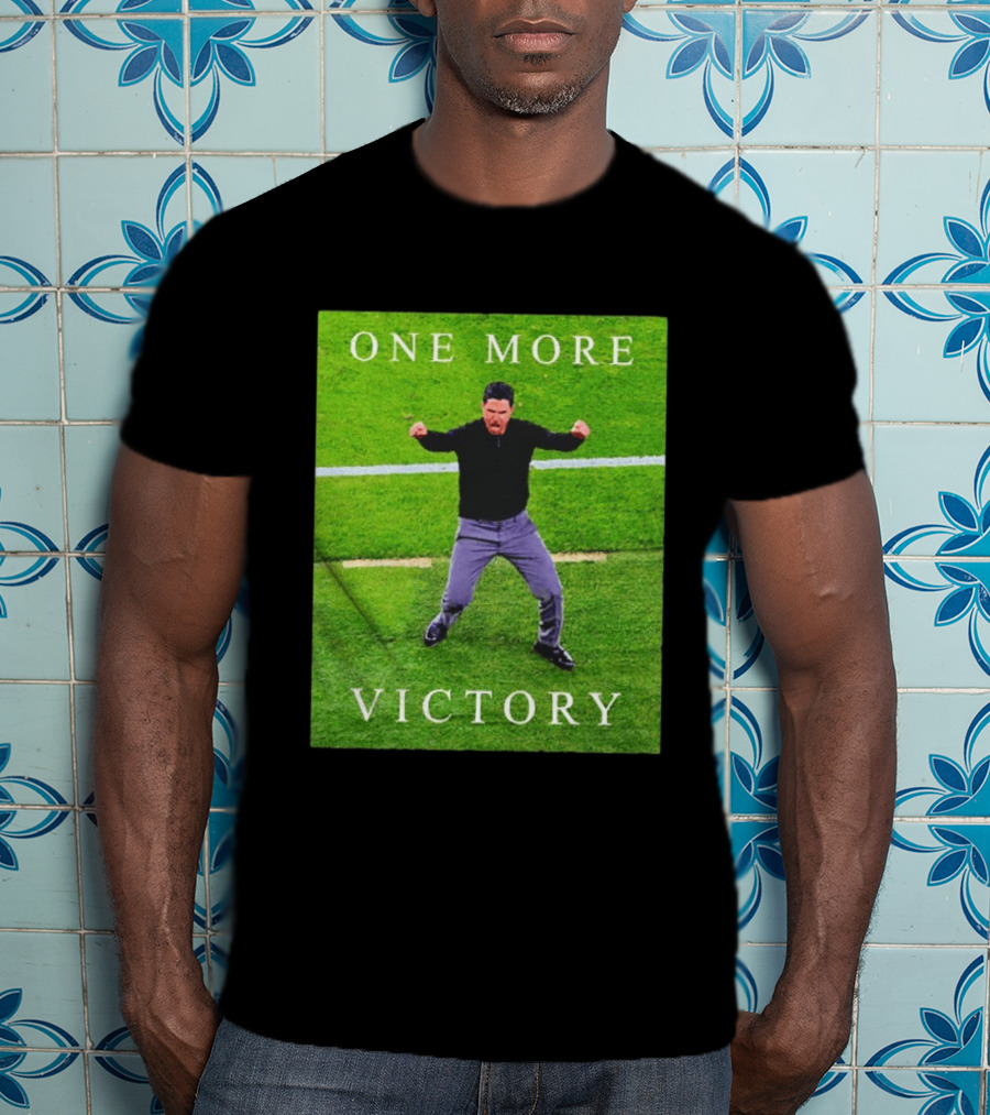 Arsenal Mikel Arteta One More Victory Celebration T-Shirt