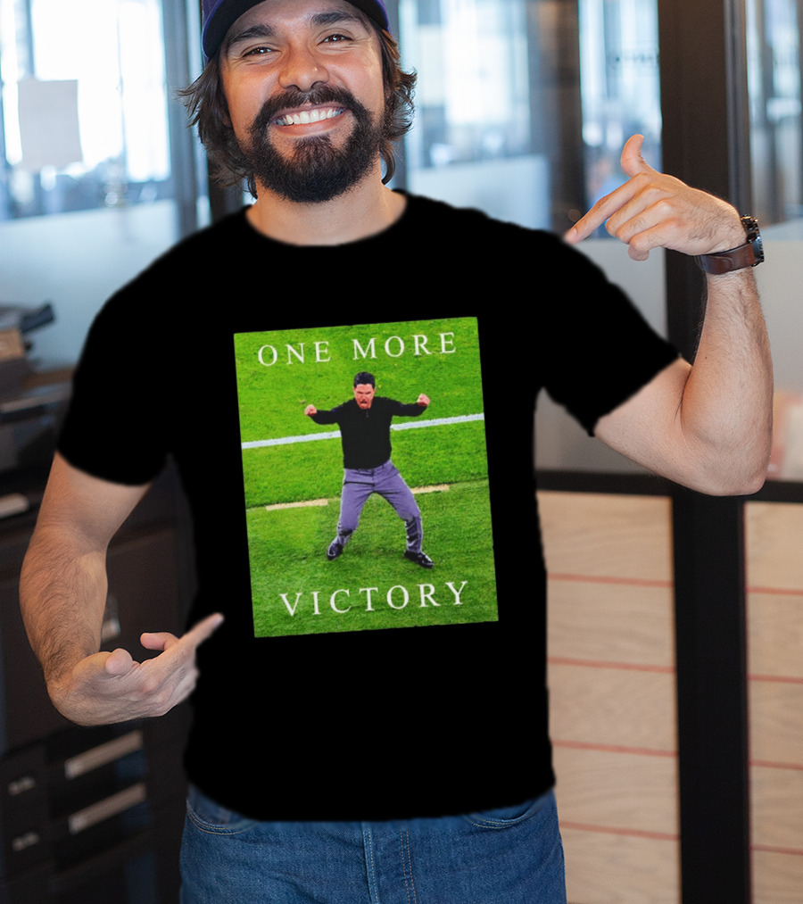 Arsenal Mikel Arteta One More Victory Celebration T-Shirt