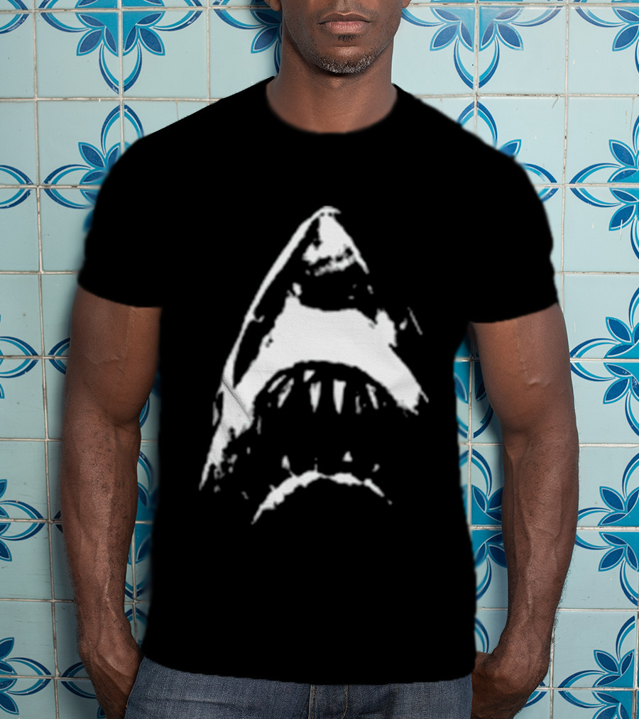 Out Of Time Studio Jaws Terror Promo Shark Teeth T-Shirt