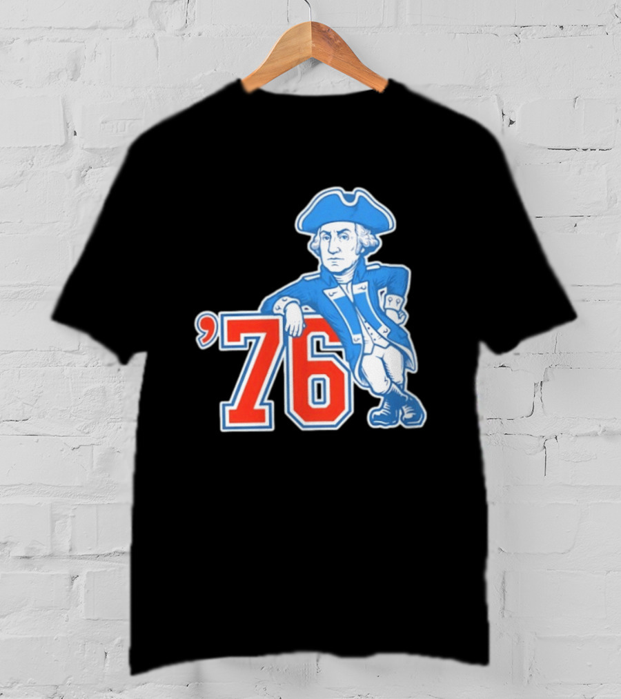 George Washington Bicentennial 1776 1976 Retro Style Patriot T-Shirt