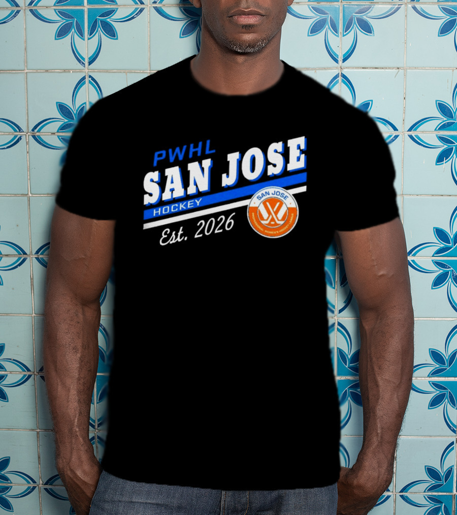 PWHL San Jose Hockey Est 2026 Women's Team T-Shirt