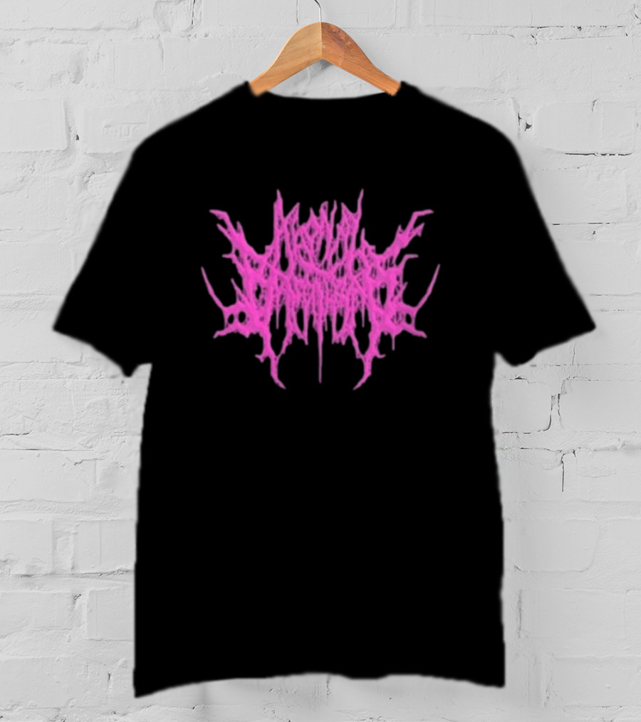 Reality Fade Agonal Breathing Pink Distorted T-Shirt