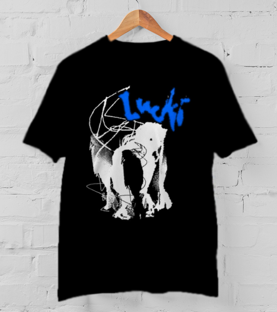 Lucki Bad Influence Tour 2026 Limited Edition Black T-Shirt