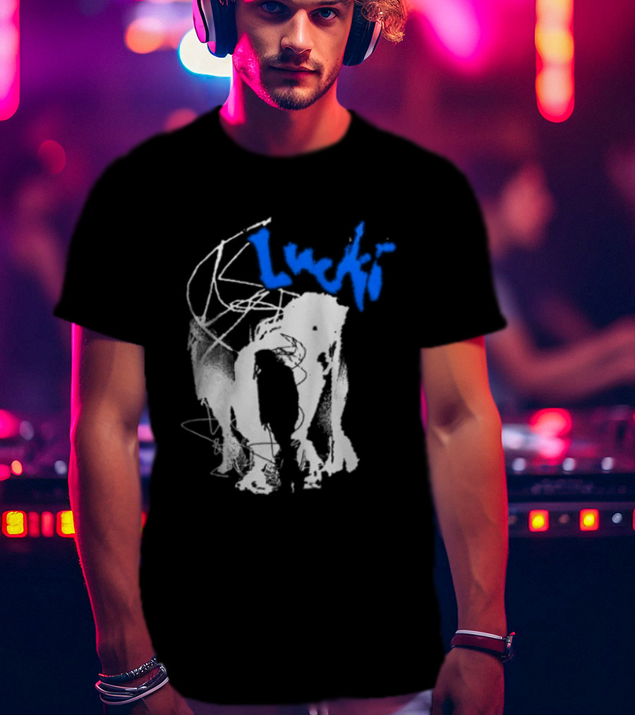 Lucki Bad Influence Tour 2026 Limited Edition Black T-Shirt