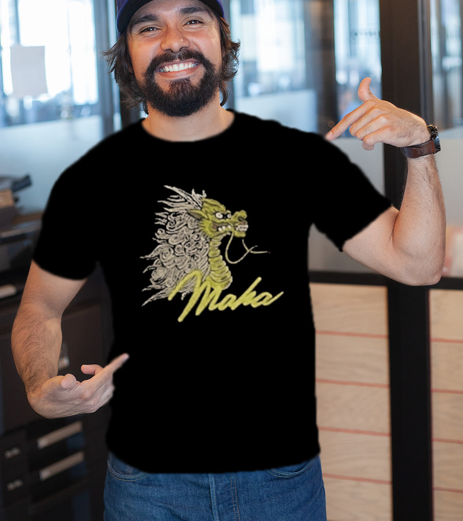 Shelflife Maharishi Year Of The Fire Dragon Motif Make T-Shirt