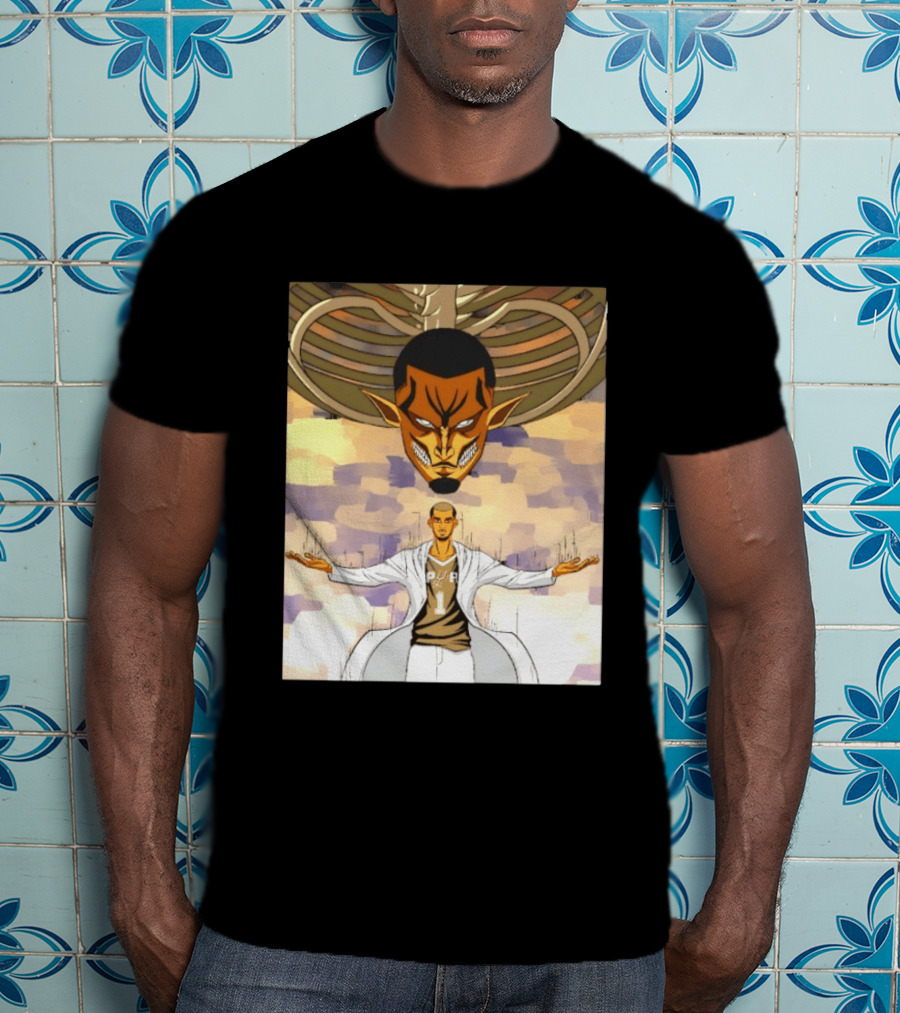 The Attack On Titan Wemby San Antonio Spurs T-Shirt