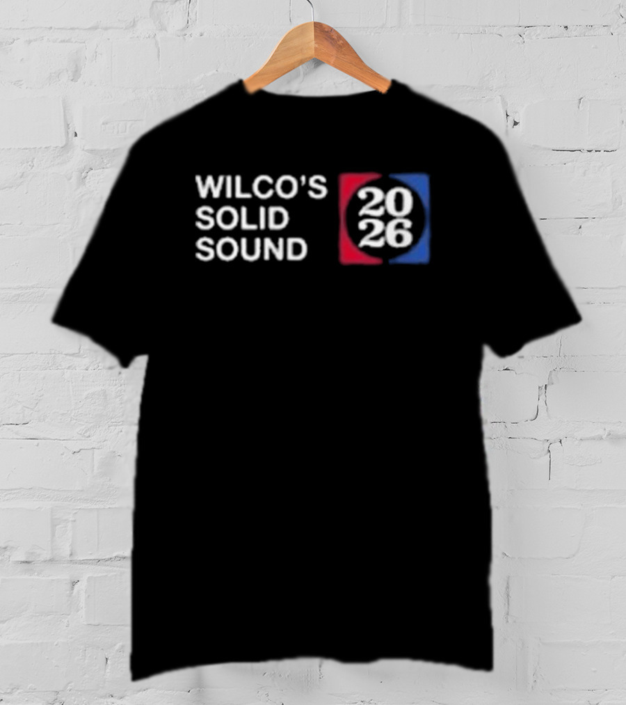 Wilco's Solid Sound 2026 Finish Line Event T-Shirt