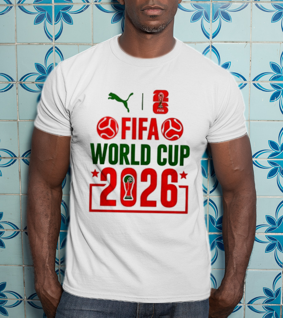San Francisco 49ers X Goku Dragon Ball Z NFL Collaboration Puma FIFA World Cup 2026 T-Shirt
