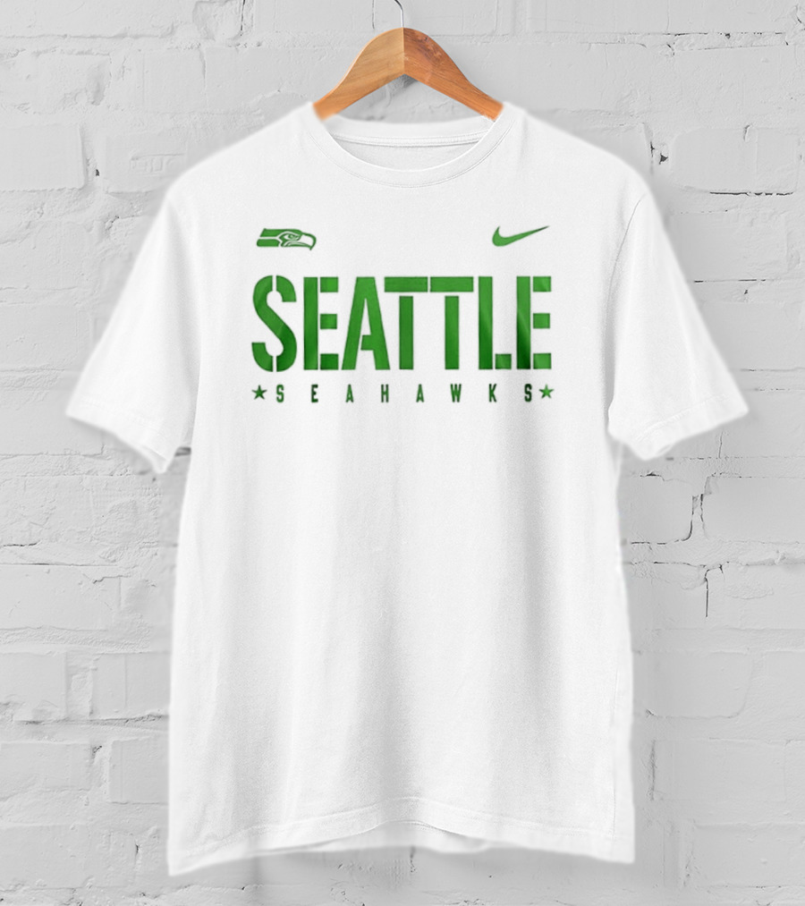 Seattle Seahawks 1790 U.S. Coast Guard Semper Paratus Always Ready Nike T-Shirt