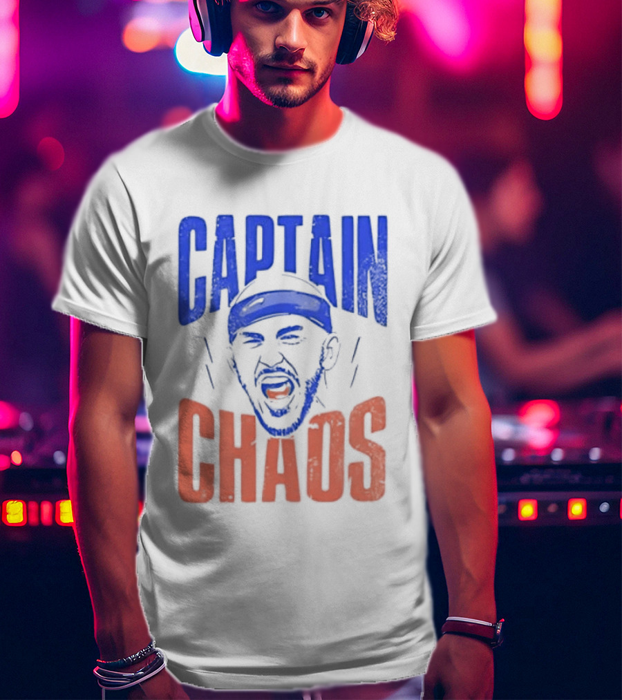 Alex Caruso Captain Chaos OKC Thunder NBA Basketball T-Shirt