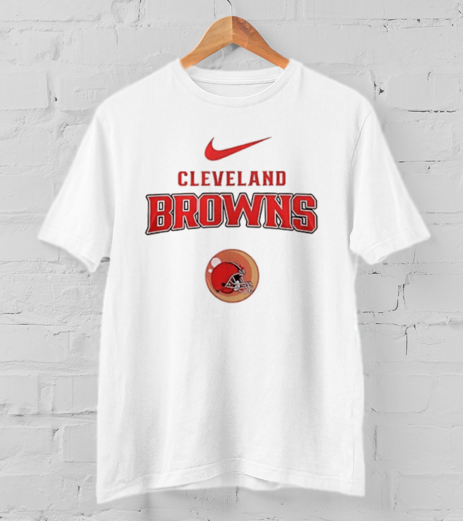Cleveland Browns Nike Goku Dragon Ball Z Two Sided T-Shirt