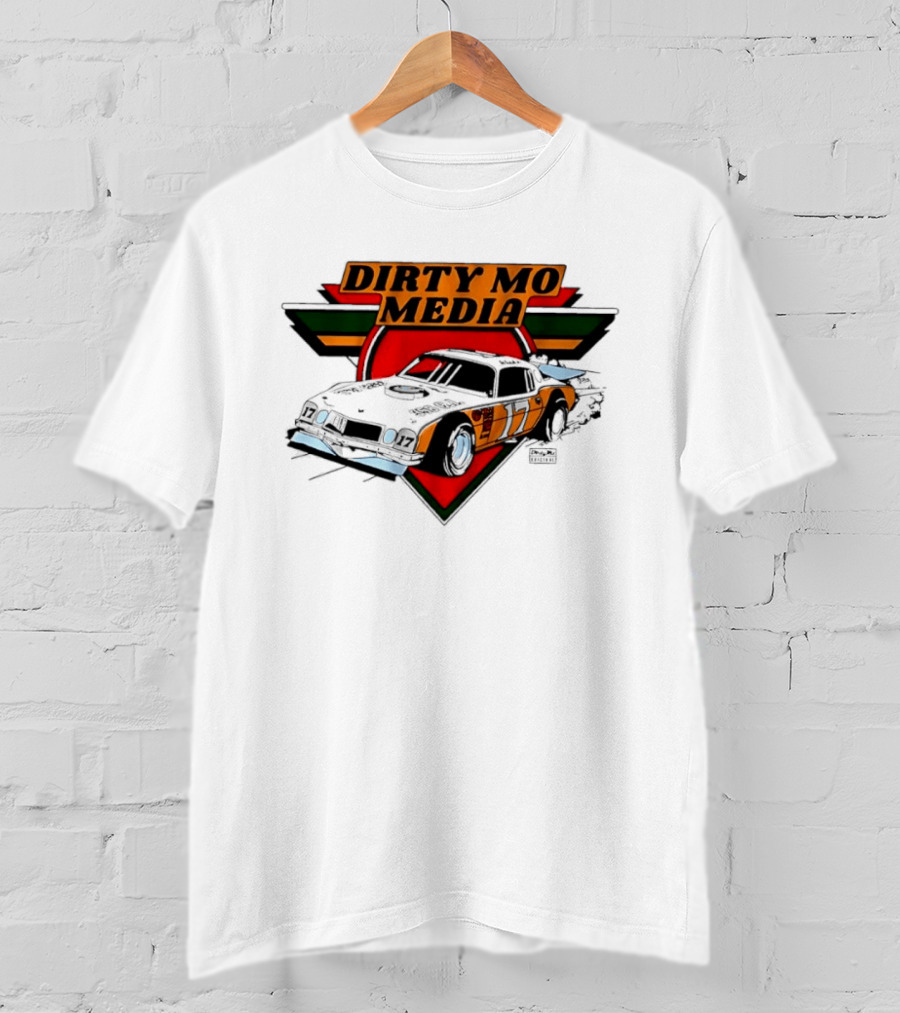Dirty Mo Media NASCAR Stock Car Dale Earnhardt Jr. Original 17 350 CI T-Shirt