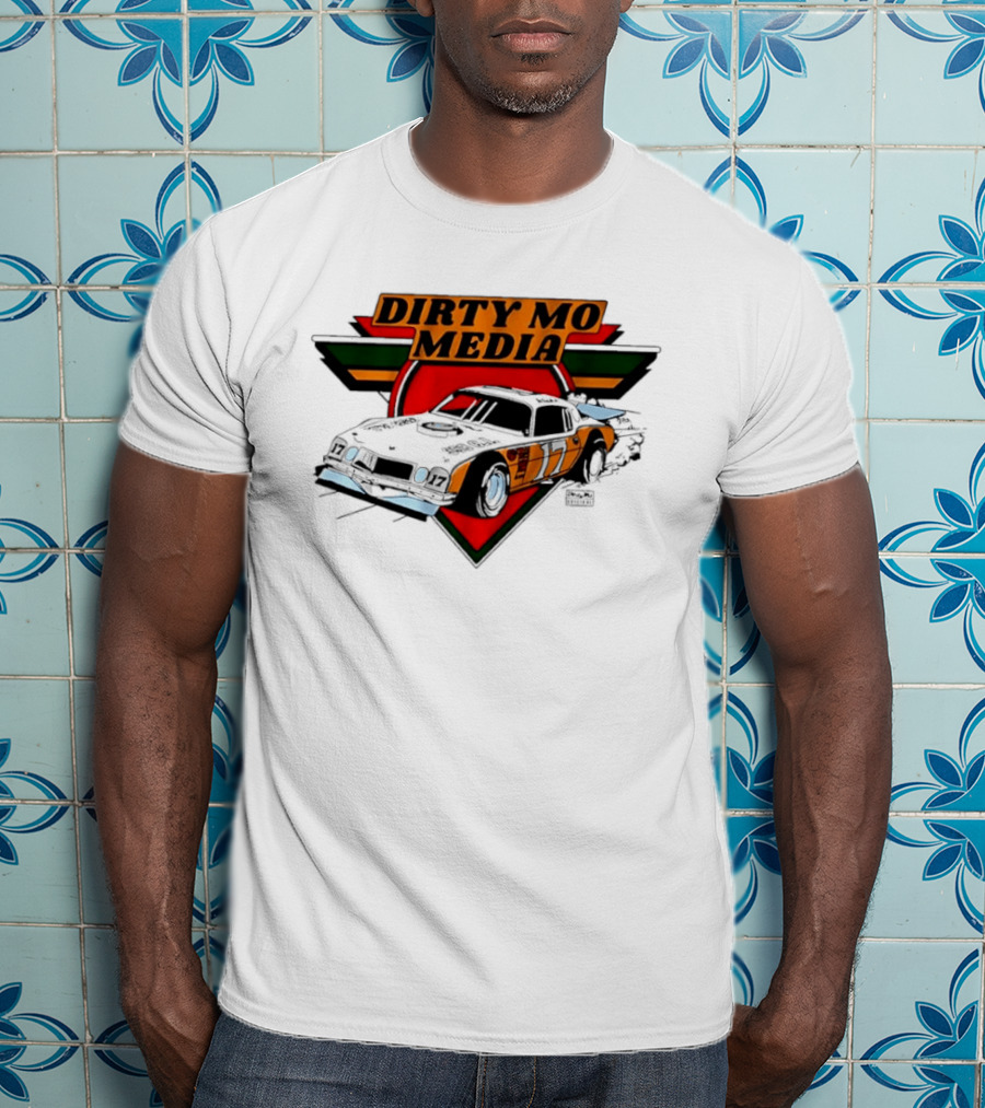 Dirty Mo Media NASCAR Stock Car Dale Earnhardt Jr. Original 17 350 CI T-Shirt