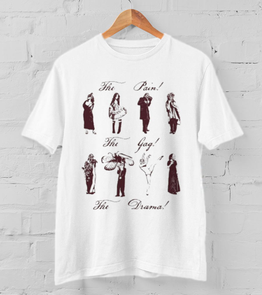 Emei Characters Of The Opera Pain Joy Drama T-Shirt