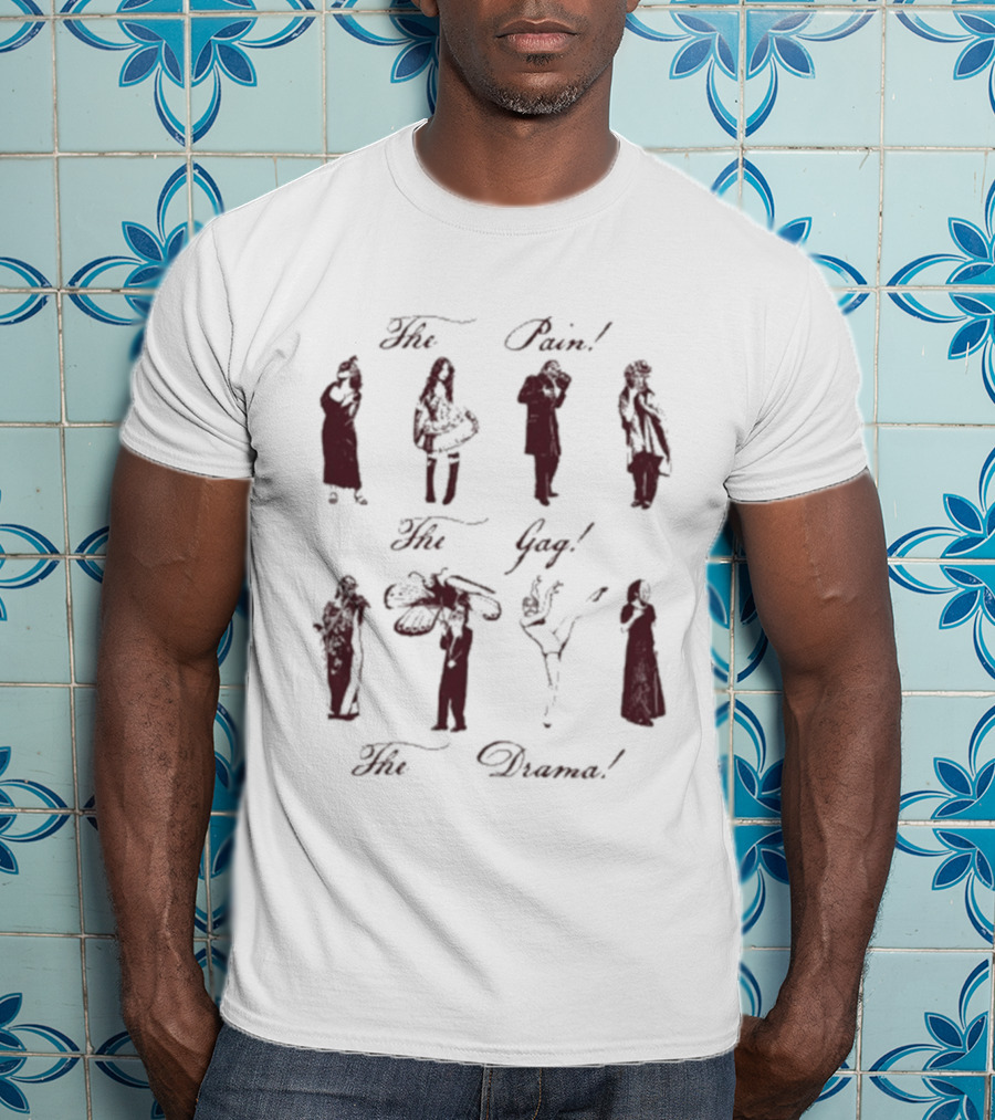Emei Characters Of The Opera Pain Joy Drama T-Shirt