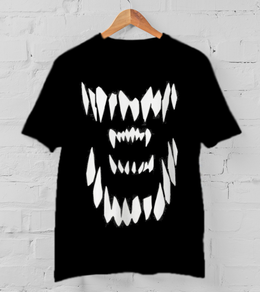 Alien It Takes Two To Mangle Iconic Zigzag T-Shirt