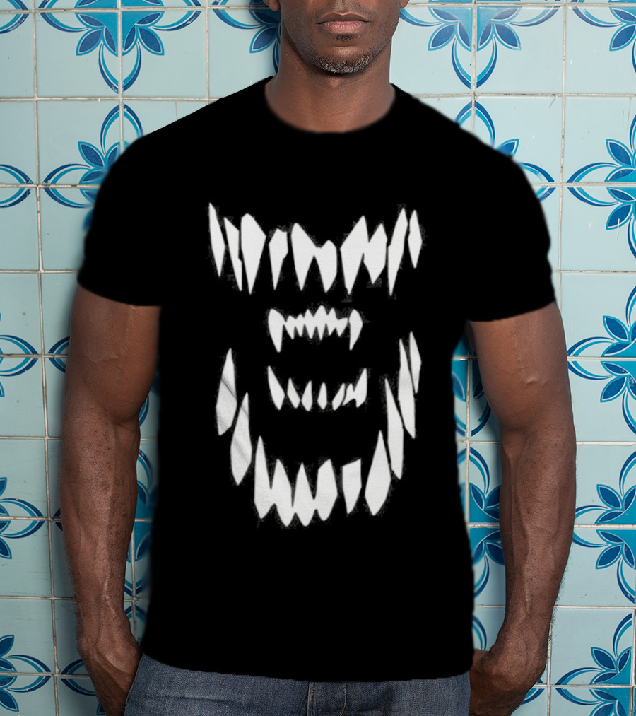Alien It Takes Two To Mangle Iconic Zigzag T-Shirt