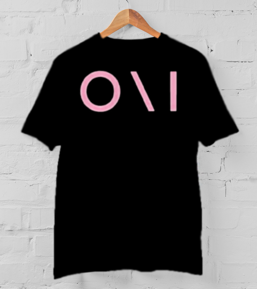 City Slang O Out Into V I Pink T-Shirt