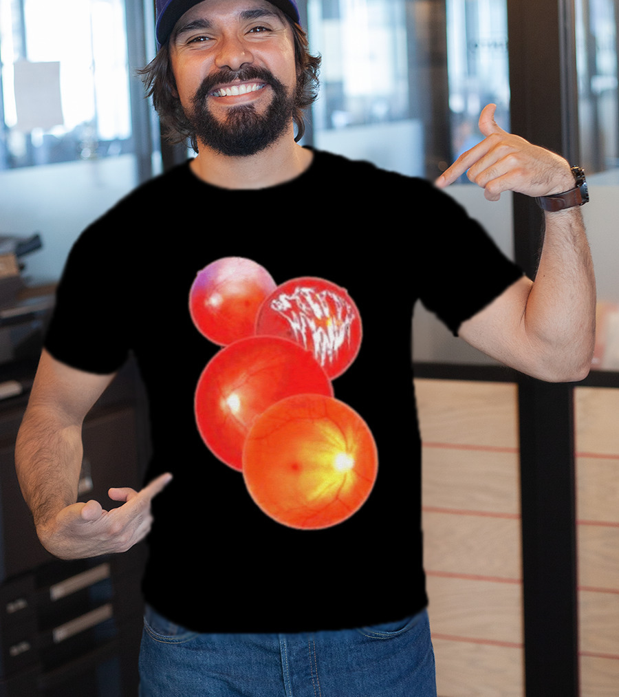 Gxllium Eyes Red Orbs Vision Sphere T-Shirt