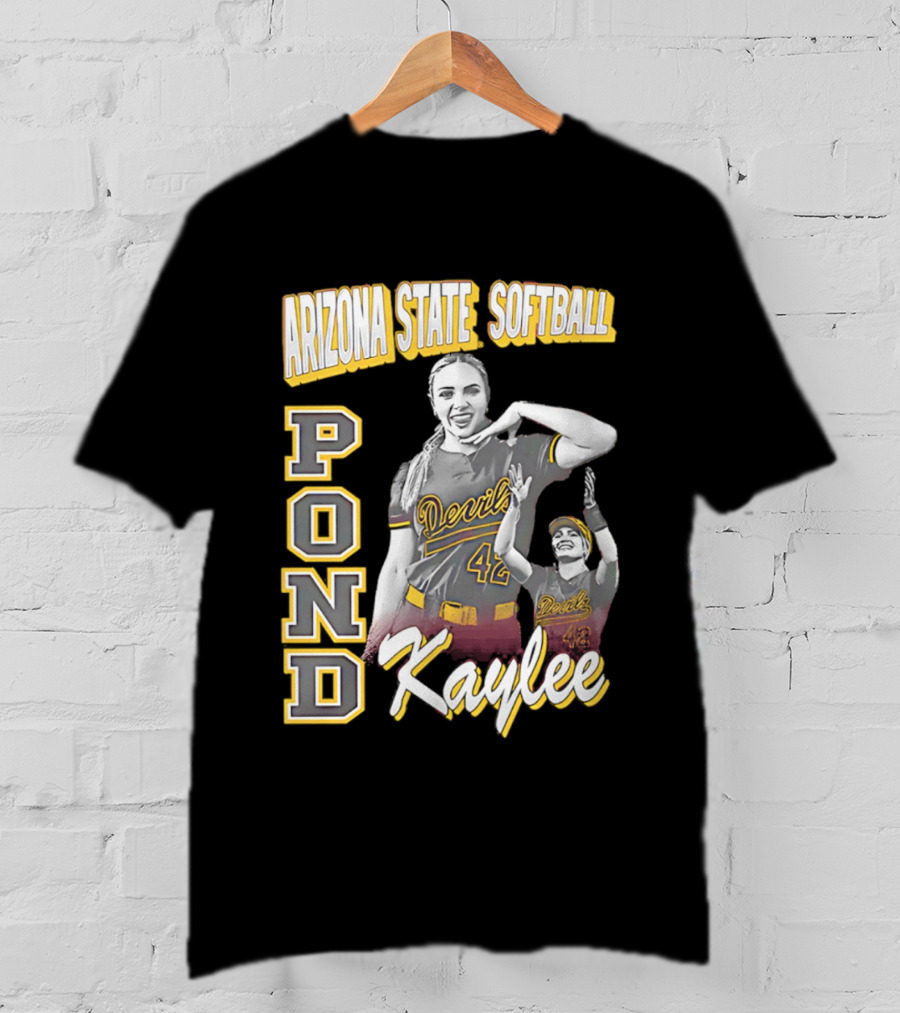 Arizona State Softball Kaylee Pond Devils 42 T-Shirt