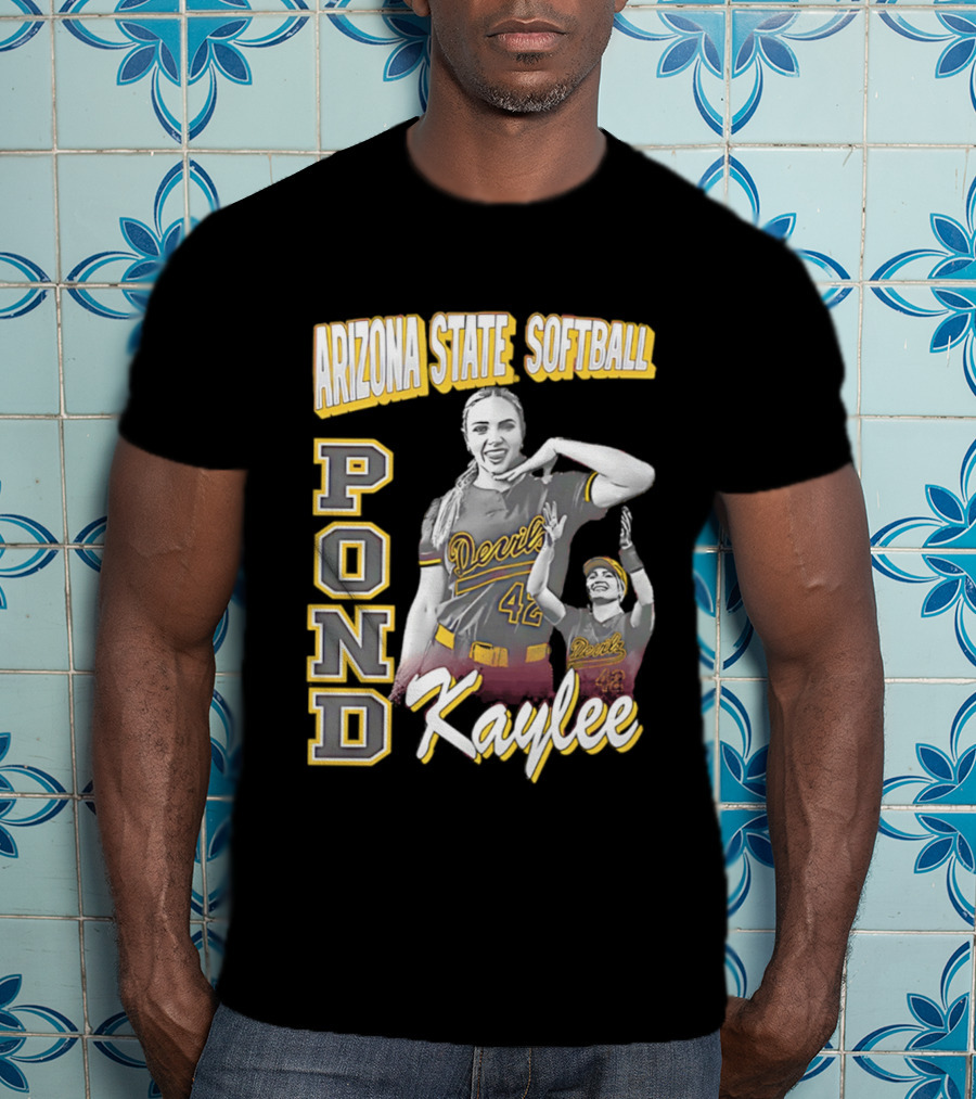 Arizona State Softball Kaylee Pond Devils 42 T-Shirt